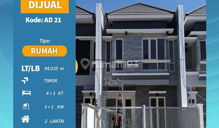 Rumah Minimalis 2 Lantai Baru SHM di Jemursari, Surabaya Ad 21 1