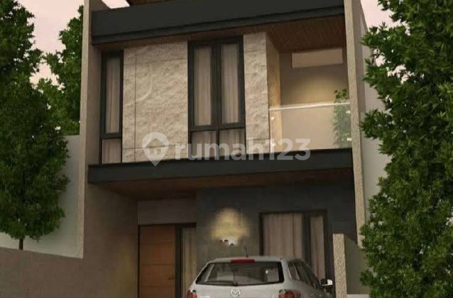 New 2-Story House with SHM in Manyar, East Surabaya, Land Area 392.