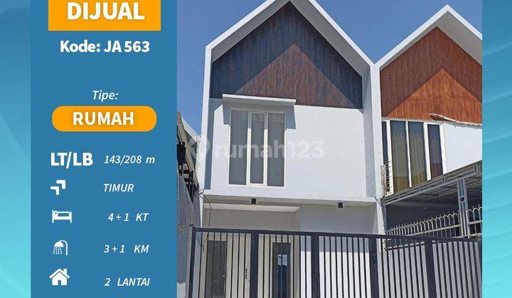 Rumah 2 Lantai Bagus SHM Mojoarum Dekat Galaxy Mall Ja 563 1