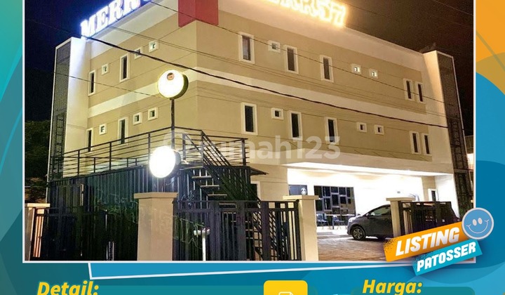For Sale Active 2-Star Smart Hotel at MERR Surabaya BW 262 For Sale Active 2-Star Smart Hotel at MERR Surabaya BW 262