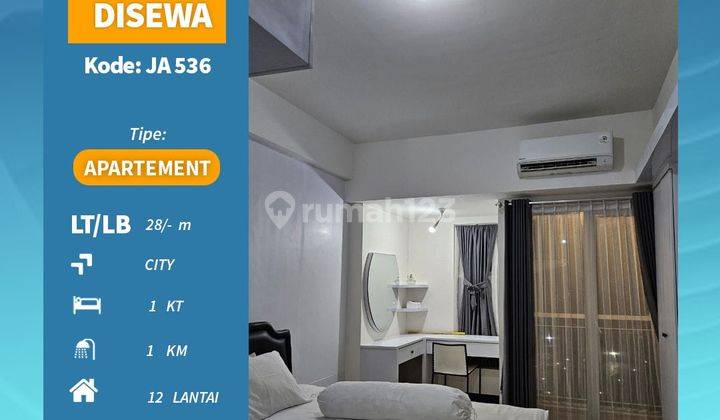 Apartement Amor Pakuwon City 1 BR Furnished Bagus Ja 536 1