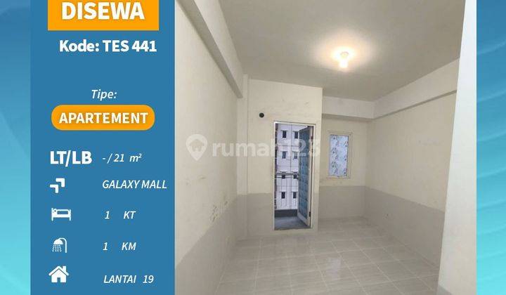 Apartemen 1 BR Kosongan Di Puncak Dharmahusada Tes 441 1