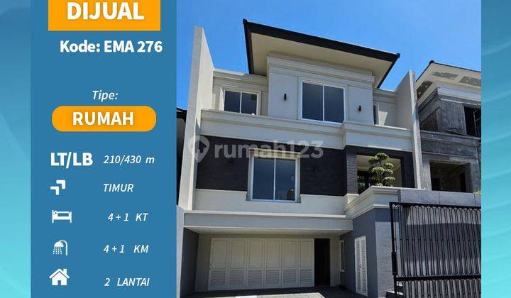 Rumah America Modern 2 Lantai Baru SHM di Peninsula Park Ema 276 1