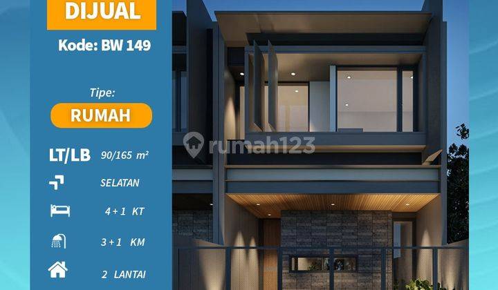 Dijual Rumah Baru Gress Mewah Bagus Di Manyar Kertoadi Bw 149 1