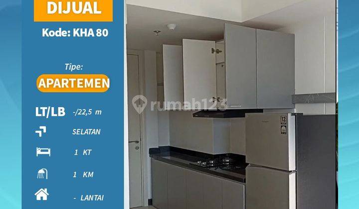 For Sale Apartemen Amor 1 BR Full Furnish Nego Sampai Deal Kha 80 1