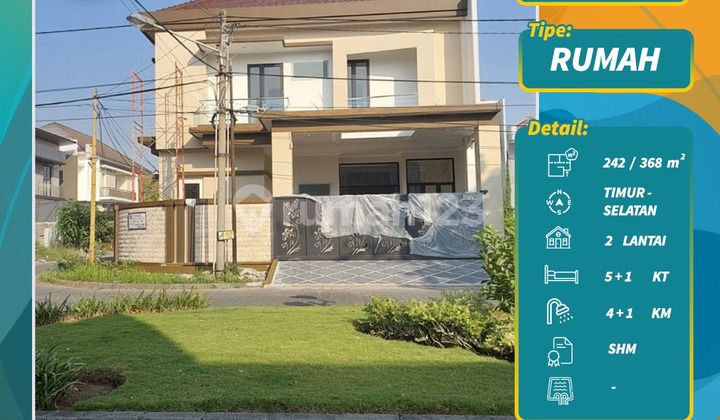 Rumah Baru 2 Lantai Bagus SHM di Boulevard Araya 2 Surabaya Timur EMA 354 2