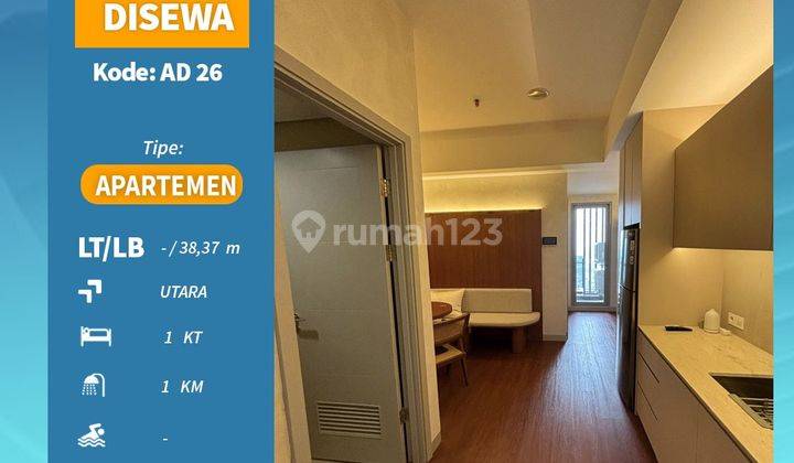 Disewakan Apartement Grand Sungkono Lagoon 1 BR Furnished Ad 26 1