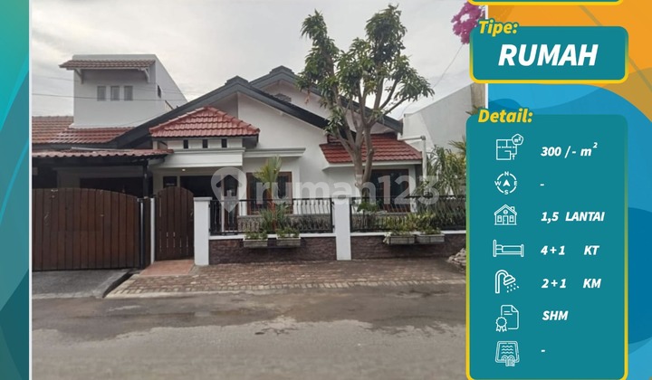 Rumah Siap Huni SHM ada Gudang di Baruk Rungkut Surabaya KUS 05 2