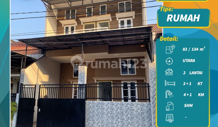 Rumah 2 Lantai SHM Bagus Baru Renov di Mulyosari SAFE 85 2