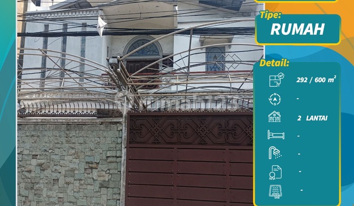 Jual Rumah/Kantor Nol Jalan Raya di Perak Barat Surabaya Utara MH 48 2