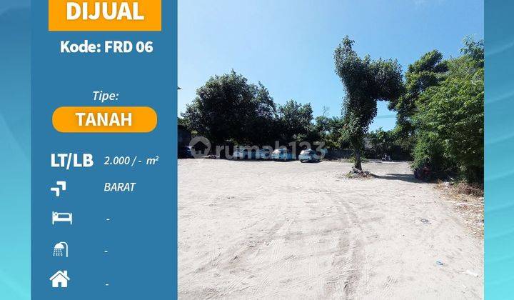 Dijual Tanah Beachfront Pantai Jerman Kuta View Sunset Frd 06 1