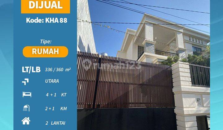 Rumah Hook Mewah 2 Lt Kelak Akses Oerr Mulyosari Prima Kha 88 1