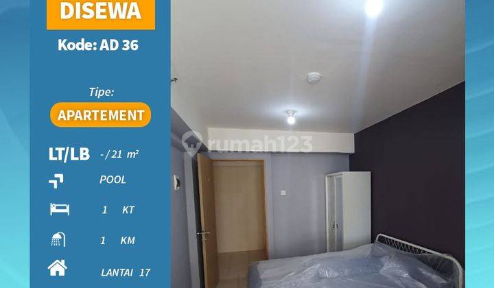 Disewakan Apartemen 1 BR Bagus Di Educity Princeton Ad 36 1