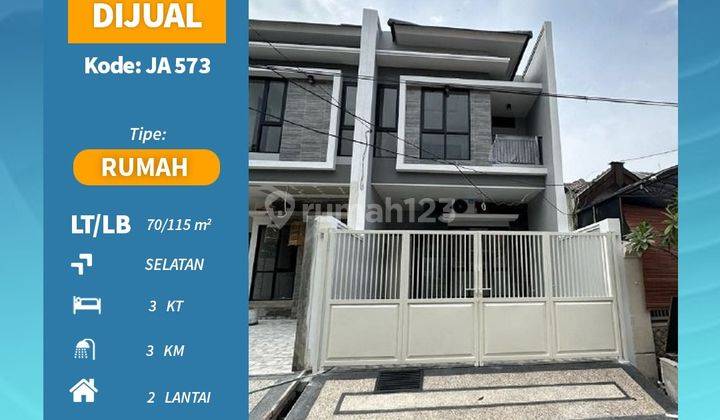 Dijual Rumah Minimalis 2LT Di Medokan Asri Utara Ja 573 1