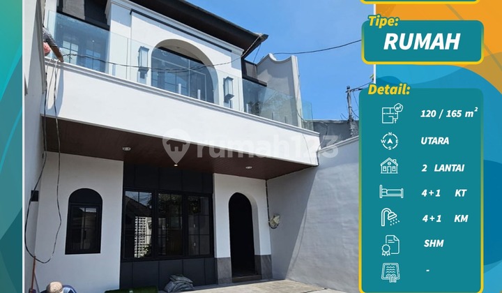 New 2-Story House with Good SHM in East Manyar Surabaya EMA 355 2