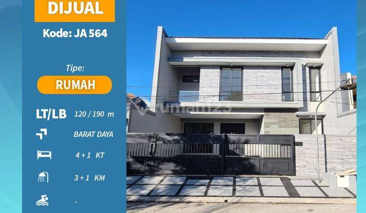 Rumah Minimalis 2 Lantai Baru SHM di Mulyosari Utara Ja 564 1