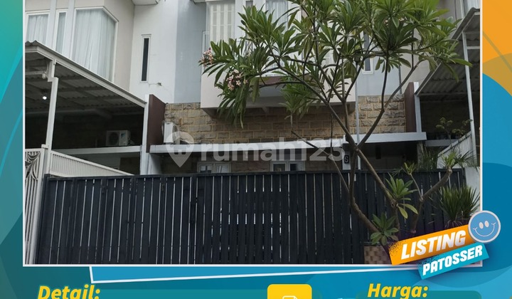 For Sale 2-story House SHM Graha Sukolilo Keputih East Surabaya Aa 17 2