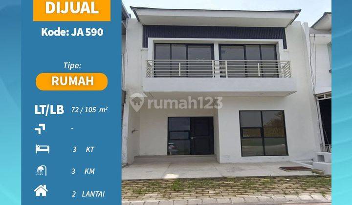 Rumah Siap Huni 2 Lt Shgb Zimbali Costa Pakuwon City Ja 590 1