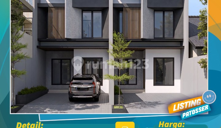 Fresh 2-Story House, Good Quality, Manyar, East Surabaya, Bw 403 2