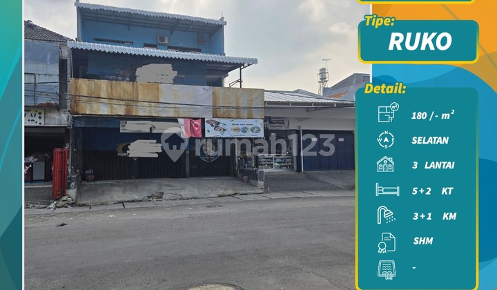 Ruko 3 Lantai SHM Strategis di Raya Manukan Lor Surabaya Barat MA 372 Ruko 3 Lantai SHM Strategis di Raya Manukan Lor Surabaya Barat MA 372