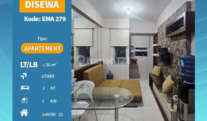 Disewakan Apartemen Puncak Kertajaya 2BR Furnished Bagus Ema 279 1