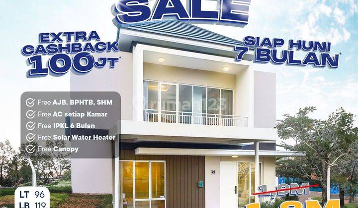 Cashback 100JT Rumah Mewah Paramount Village Simongan Elite Pusat Kota 1