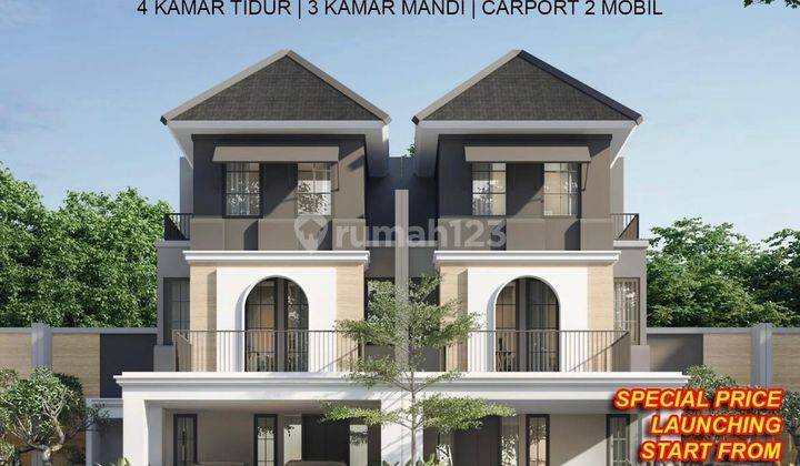 De Villa Majapahit Rumah Mewah 3 Lantai Dekat Pusat Kota Harga Murah  1