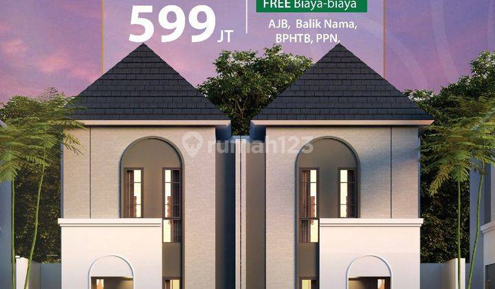 HARGA PROMO RUMAH CANTIK 2 LANTAI KLIPANG TEMBALANG SIAP KPR MURAH 1