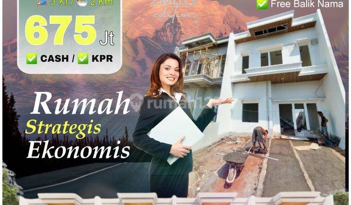 RUMAH CANTIK KLIPANG 2 LANTAI BARU HARGA MURAH SIAP KPR 2