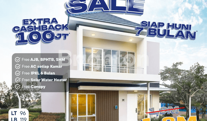 CASHBACK 100JT RUMAH MEWAH PARAMOUNT VILLAGE SIMONGAN ELITE PUSAT KOTA 1