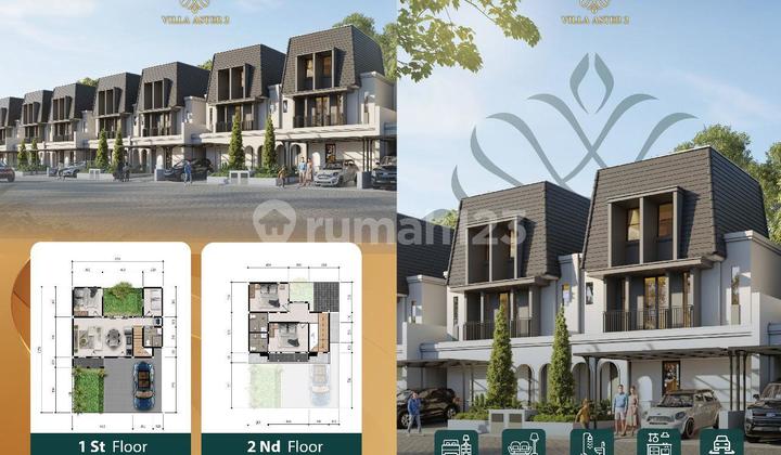 RUMAH MEWAH BANYUMANIK VILLA ASTER 2 LANTAI CLUSTER ELITE SEMARANG SELATAN 2
