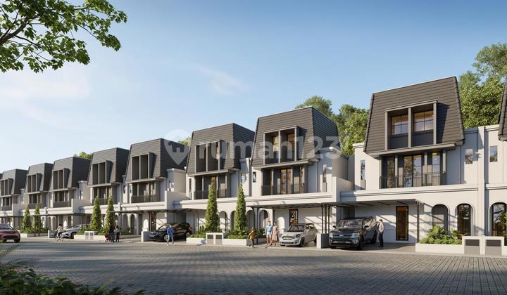 RUMAH MEWAH BANYUMANIK VILLA ASTER 2 LANTAI CLUSTER ELITE SEMARANG SELATAN 1