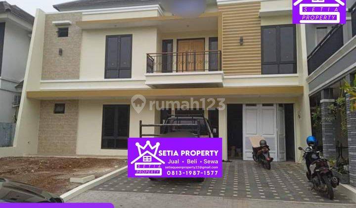 Rumah cantik di kota wisata sangat asri depan taman siap Huni  2