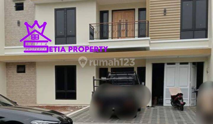 Rumah cantik di kota wisata sangat asri depan taman siap Huni  1