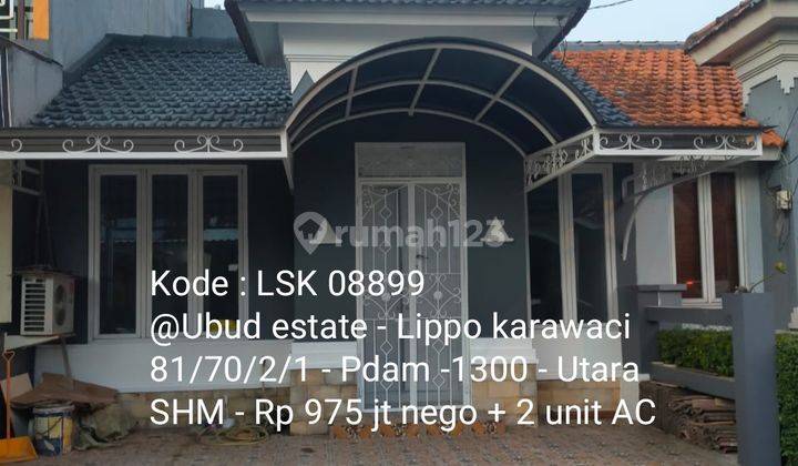 Rumah mungil, sudah renovasi, siap huni 1