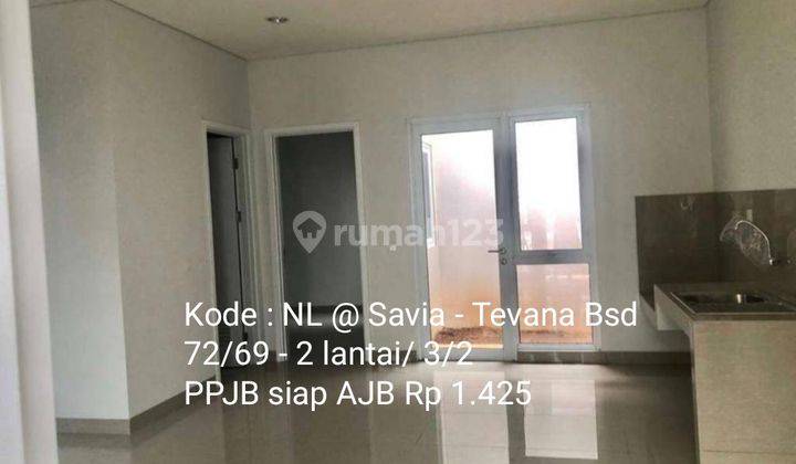 Rumah mungil siap huni di @ Savia - Cluster Tevana 1