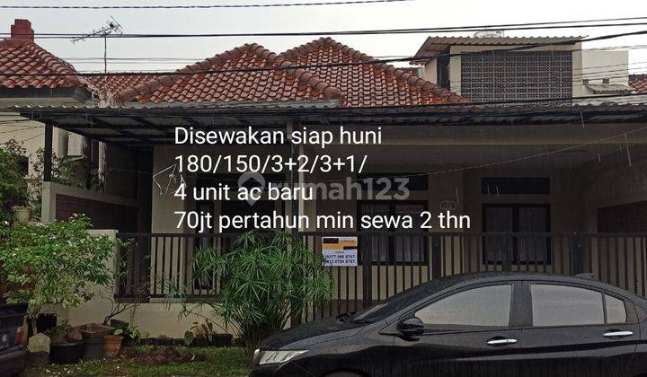 Rumah luas,full renov siap huni di @Villa melati vista 1