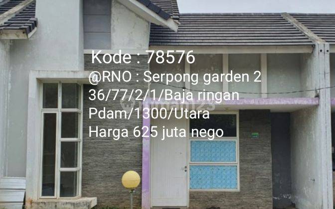 Rumah mungil siap huni 1