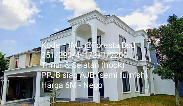 Rumah mewah hook siap huni 1