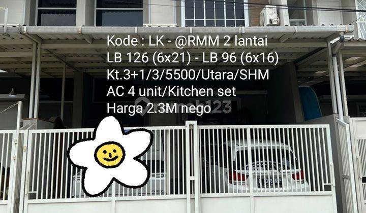 Rumah 2 lantai siap huni 1