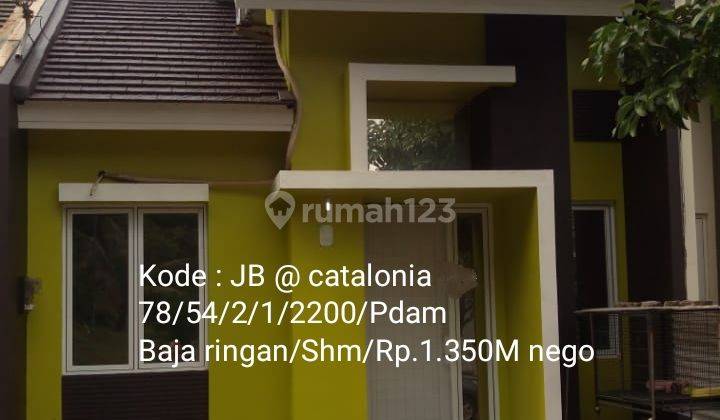 Rumah di @Neo catalonia Bsd siap huni 1