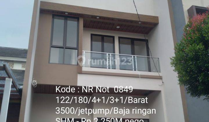 Rumah 2 lantai,baja ringan siap huni di @Regency melati mas 1