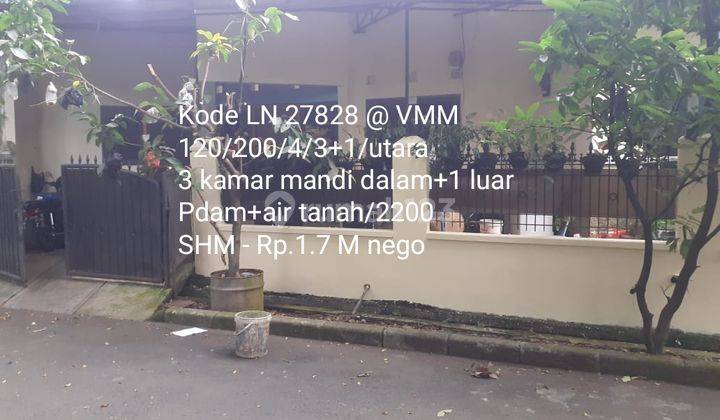 Rumah di lokasi nyaman @Villa melati mas 1