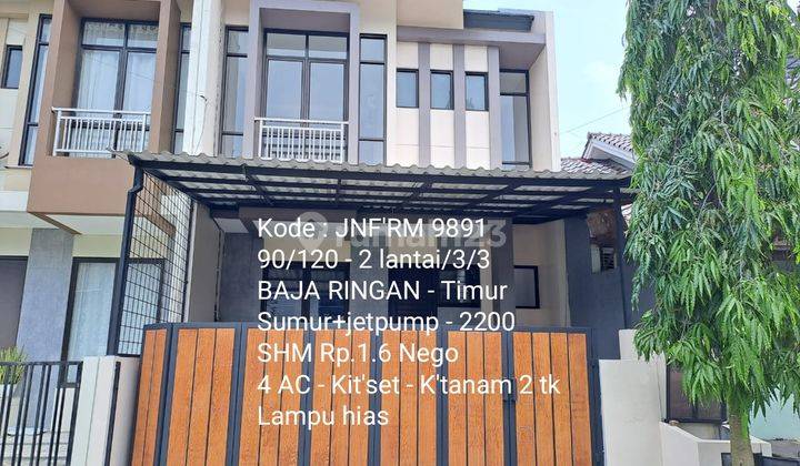 Rumah bagus 2 lantai semi furnished 1