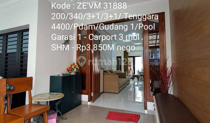 Rumah keren mewah +pool 1