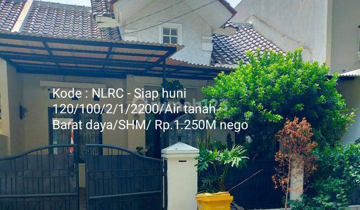 Rumah bagus siap huni di @Regency melati mas 1