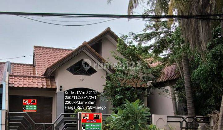 Rumah di lokasi strategis @Villa melati mas 1