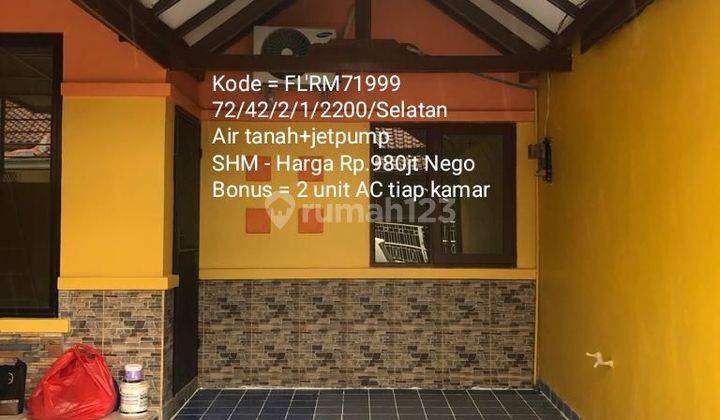 Rumah mungil bagus siap huni @Regency melati mas 1