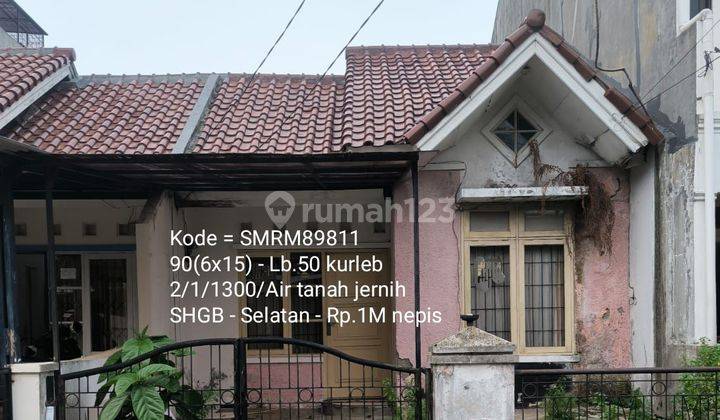 Rumah mungil di lokasi nyaman @Regency melati mas 1