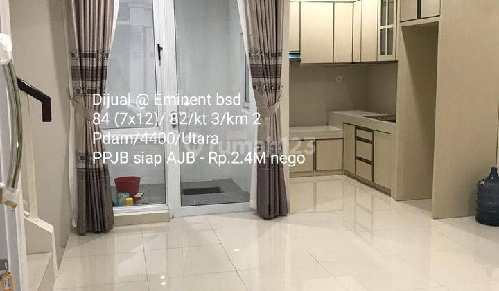 Rumah super bagus di cluster favorite @Eminent Bsd 1